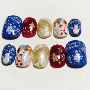限定クリスマスネイル