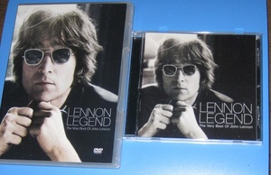 ♪♪即決CD+DVD！！　ジョン・レノン 「Lennon Legend」CD+DVDセット John Lennon ♪♪