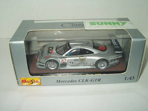 Maisto Mercedes CLK-GTR #10 Warsteiner / マイスト メルセデス CLK-GTR ヴァルシュタイナー ( 1:43 )