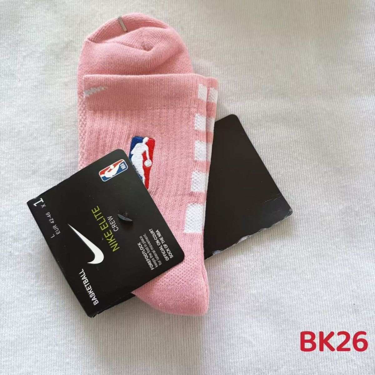 BK26 ナイキNIKE NBA バスケットボールソックス靴下 Lサイズ