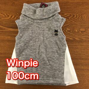 【新品・タグつき】 Winpie★ニット★チュニック★100cm★ワンピース