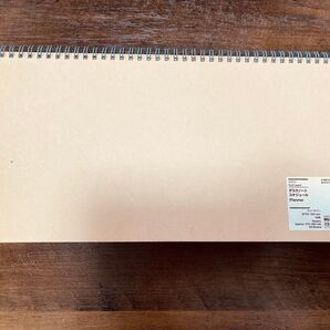 無印良品 デスクノートスケジュールプランナー クラフト