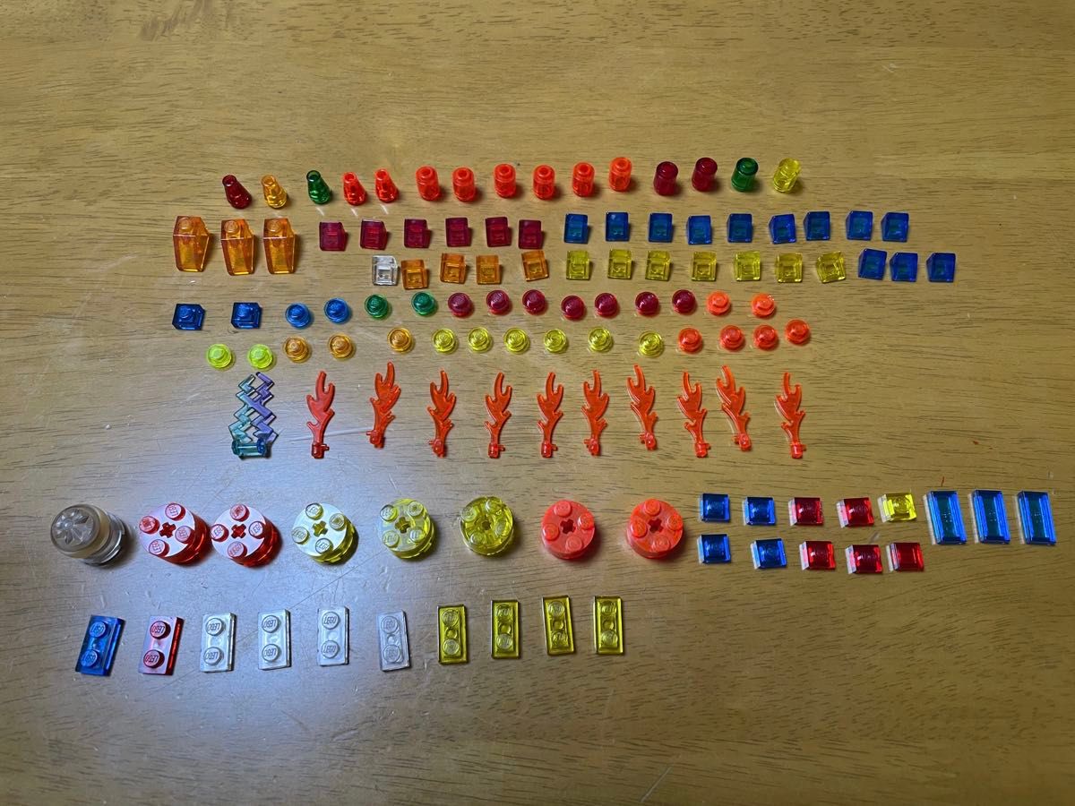LEGO レゴ クリアパーツ 複数色セット まとめ売り