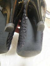 美品 オリエンタルトラフィック　サイズ36 ブラック レース調 パンプス シューズ 靴 ORiental TRaffic く1025_画像5