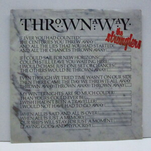 STRANGLERS， THE-Thrown Away (UK Orig.7)