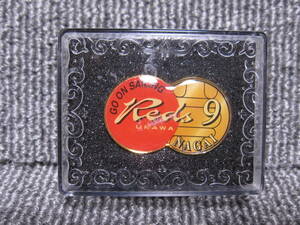 【浦和レッズ URAWA REDS ピンズ】3点以上落札で送料無料！ホームゲーム ピンバッジ 2003年 永井雄一郎 未使用品 ケース入 多数出品中！