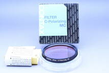 【未使用品・送料無料】コンタックス CONTAX　Φ67mm　*C-Polarizing　 MC*KYOCERA* ケース・元箱付き_画像1