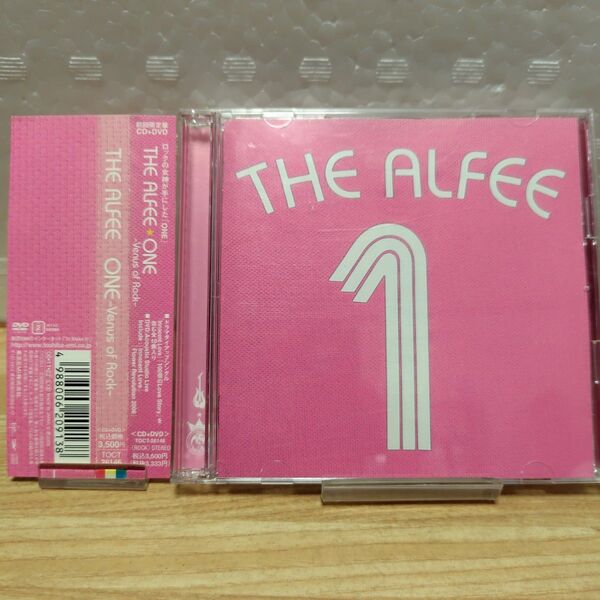 【送料無料】THE ALFEE ONE-Venus of Rock- 初回限定盤 CD+DVD 帯付き