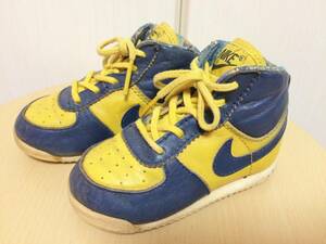 85' NIKE DUNK/ダンク 紺ｘ黄 85年製 オリジナル ビンテージ品