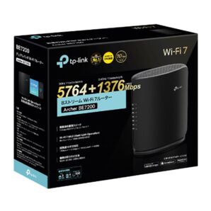 Wi-Fi 7(be) 5764+1376Mbps Wi-Fiルーター 10Gbps
