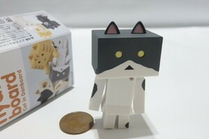 ★A867☆ニャンボー　nyanboard　bicolor(black)☆フィギュア　マスコット　猫　にゃんこ