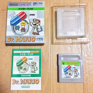 GB ドクターマリオ 任天堂 ゲームボーイ用ソフト 箱 説明書付き