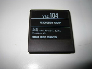 staggering extra attaching YAMAHA DX7 VOICE ROM VRC-104 PERCUSSION GROUP