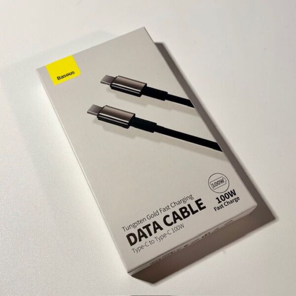 【新品/PD対応】Baseus Type-C ケーブル 1m USB-C 100W 急速充電 iPhone16 15 iPad