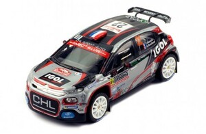 # Ixo 1/43 2019 Citroen C3 R5 #22 Y.bona-to Rally Monte Carlo 