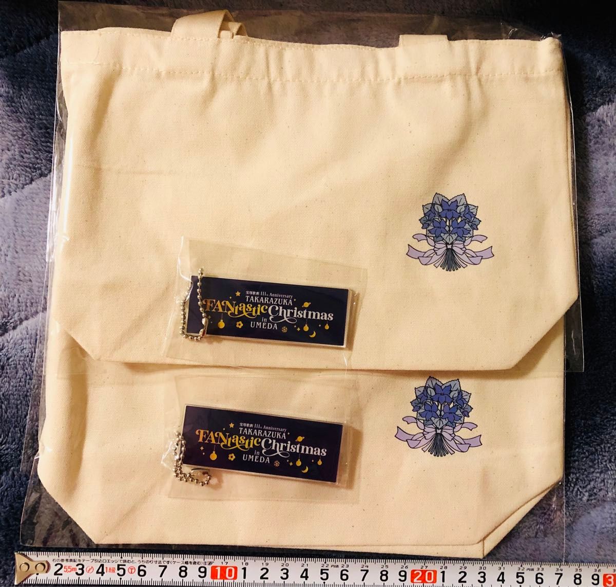 【匿名発送】宝塚歌劇『TAKARAZUKA FANtastic Christmas in UMEDA』トートバッグとアクキー2組