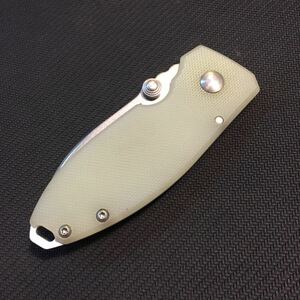 Burnley design SQUID JADE G10 stornewash検)EDCナイフ