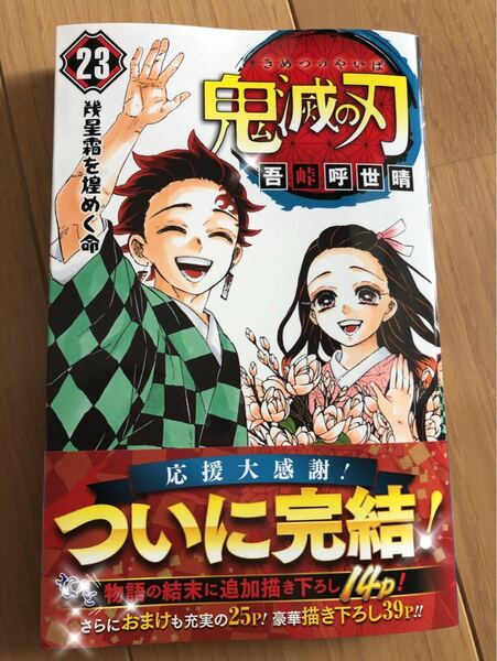 鬼滅の刃　きめつのやいば　キメツノヤイバ　鬼滅ノ刃　漫画本　23巻　通常版