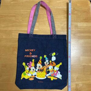 Mickey＆friends トートバッグ　used