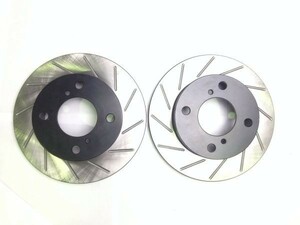  new goods processing Kei HN22S front disk rotor 1 2 ps slit 