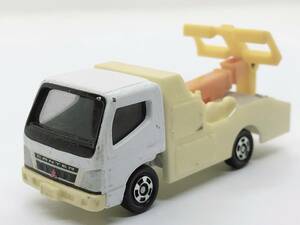 ン7★トミカ ミニカー 三菱ふそう キャンターレッカー車 白 No.2