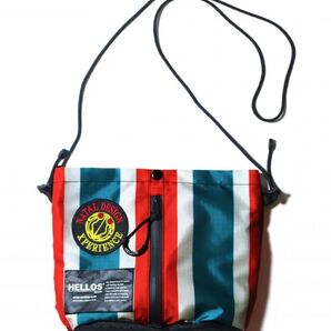 HELLOS factory × NATAL DESIGN HELLOS SACOCHE BAG レトロストライプ