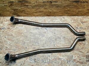 * rare *MASERATI Maserati Gran Turismo Glantz lizmo one-off made goods front pipe strut muffler 