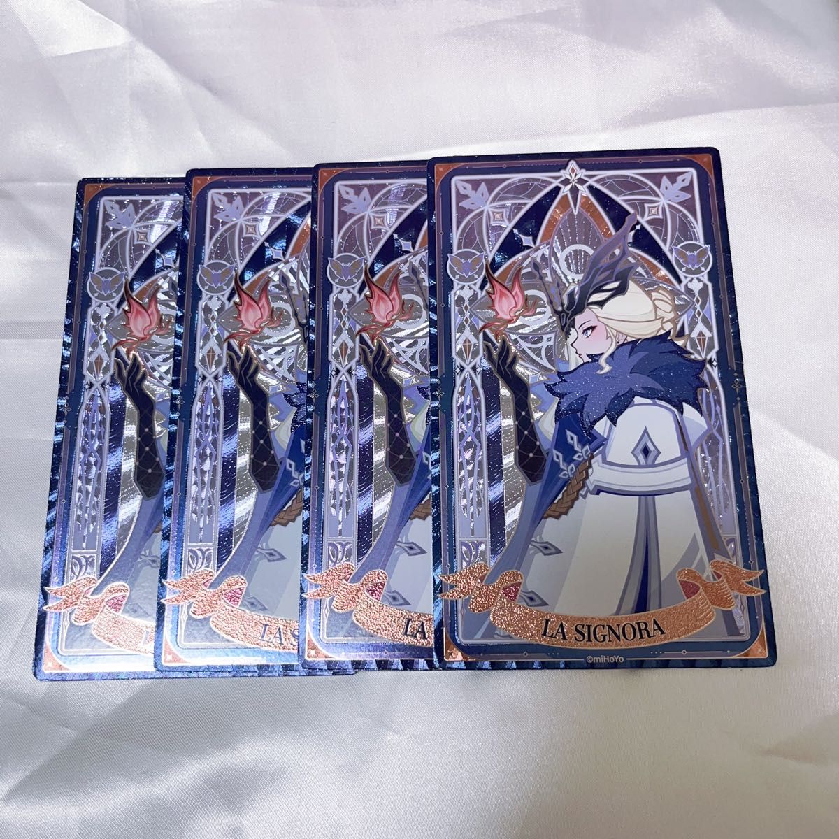 原神 ファデュイ執行官シリーズ トレーディングカード フィギュア 少女