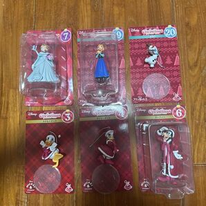 ディズニー クリスマス 2024 オーナメント 6個セット まとめ売り 一番くじ フィギュア Happyくじ くじ 2025