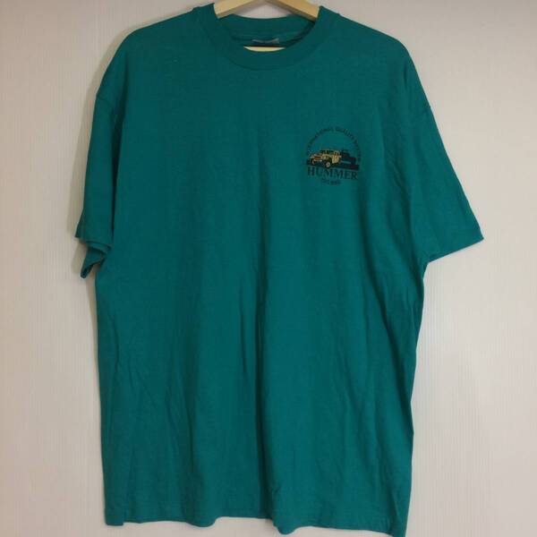 80s USA製 HANES Tシャツ ヘインズ ハマー HUMMER ミリタリー 米軍