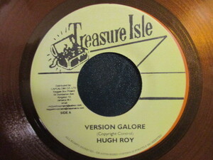 Hugh Roy( U-Roy ) ： Version Galore 7'' / 45s ★Rocksteady Rock Steady ロックステディ☆ c/w Tommy McCook & The Supersonics - Nehru