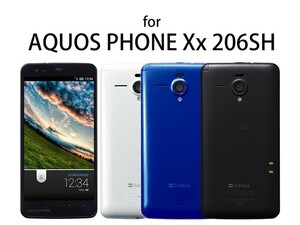 SHARP AQUOS PHONE XX 206SH専用スマートフォン液晶保護シート/クリアタイプ