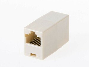 LANケーブル RJ45 8極8芯 延長プラグ アダプタ 10個入