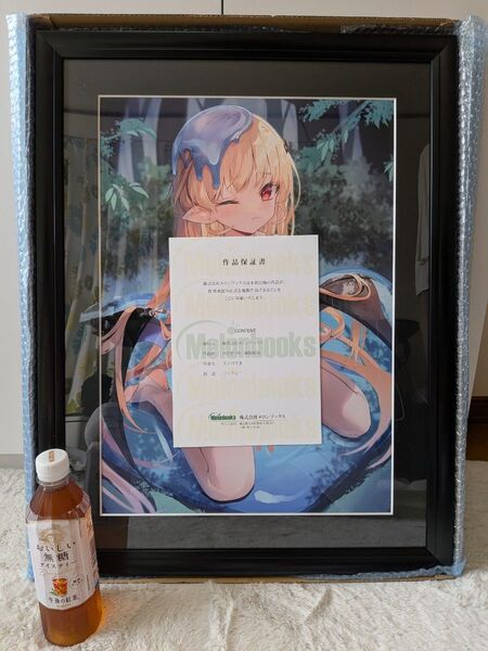 玉之けだま 複製原画 新品 メロンブックス ジークレー 抽選販売 血姫夜交2 変態スライムなんかに負けるわけないっ!