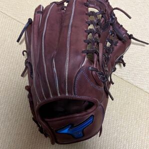 ミズノ MIZUNO グローブ 大人用 即戦力 野球 右投げ 美品 型付け済 外野用 軟式