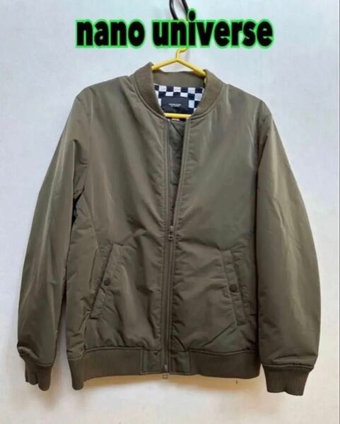nano universe(ナノユニバース)/MA-1 ブルゾン