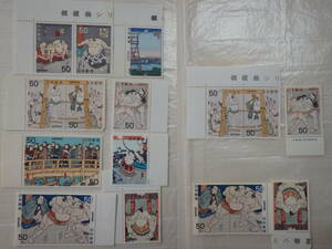 STAMP sumo picture series stamp 18 sheets 