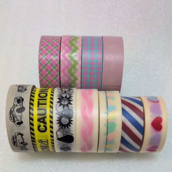 海外製 ソミテープなど マスキングテープ 中古 11巻 まとめ売り セット!