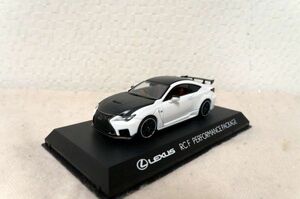 京商 レクサス RC F 1/43 ミニカー 白 LEXUS