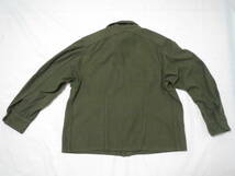 実物 ビック サイズ 美品 アメリカ軍 ウールシャツ 朝鮮戦争～ベトナム USMC ベトナム戦争 グリーンベレー リーコン 19750年代製_画像6