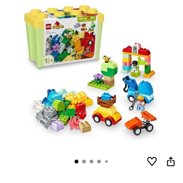 レゴ(LEGO) デュプロ デュプロのコンテナ デラックス くるまとトラック おもちゃ 玩具 10439 b