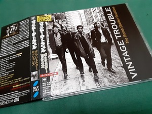 VINTAGE TROUBLE/ヴィンテージ・トラブル◆『ボム・シェルター・セッションズ』日本盤CDユーズド品