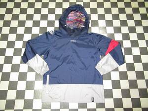 ★アンブロ/UMBRO★良品　M　play umbro FDD ピステトップ　ネイビー/グレー