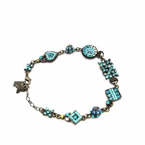 les nereides Rene Raid rhinestone bracele 