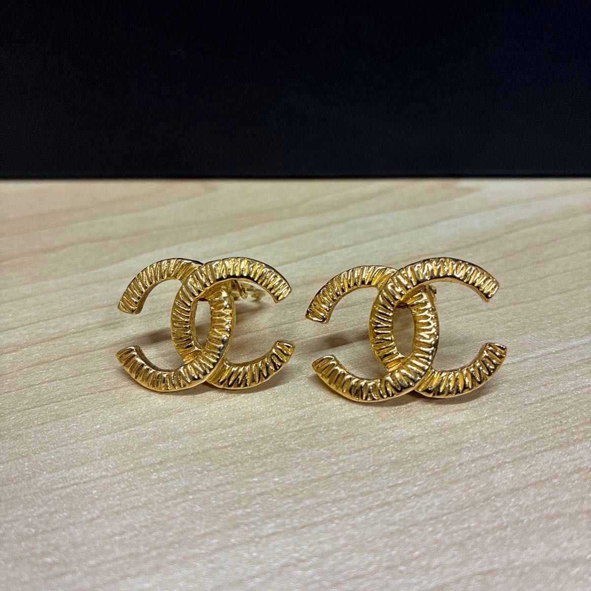 CHANEL シャネル　イヤリング　ココマーク　ゴールド ヴィンテージ アクセサリー