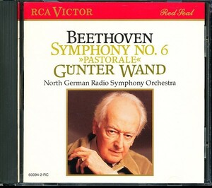 盤面良好 RCA ヴァント：北ドイツ放送響 - ベートーヴェン：交響曲第6番　86年録音　4枚同梱可能　a4B00000E6KB