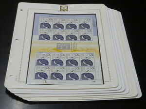 21EA　S　韓国切手シート №62　2011年　新興武官学校100年・他　各シート　計7種　未使用NH・美品