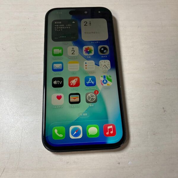03281 iPhone15 128GB ブラック SIMフリー 中古品 ※本体のみ