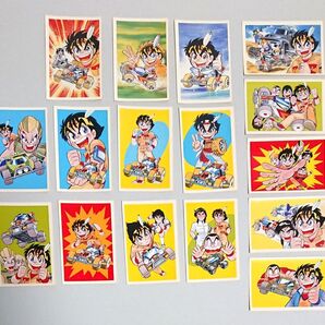 ダッシュ四駆郎チョコ 四駆郎シール 16枚まとめ売り