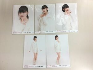 NGT48 team NⅢ ドラフト研究生 安藤千伽奈 生写真 Theater ver. 2018.SEPTEMBER 5種 5枚コンプ 匿名配送対応 K600